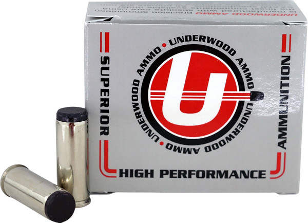 Underwood Ammo 731 45 Colt Hard Cast Wadcutter 225gr Supersonic Nickel-Plated Brass
