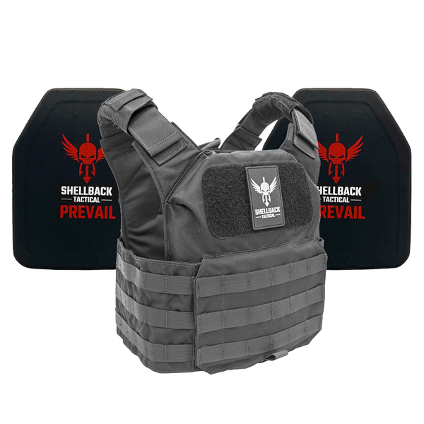 Shellback Tactical Patriot Lightweight Level IV Armor Kit with Model 4SICMH Ceramic Plates