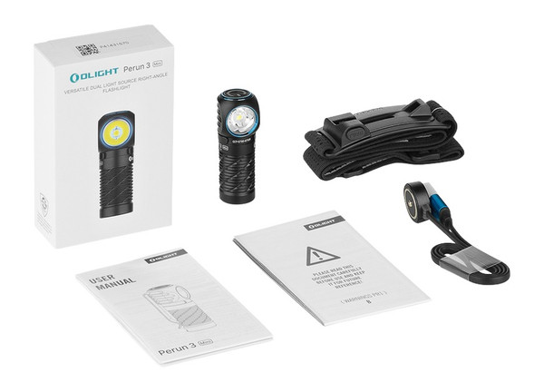 OLIGHTSTORE USA INC Perun 3 CW Flashlight 1250 Lumens