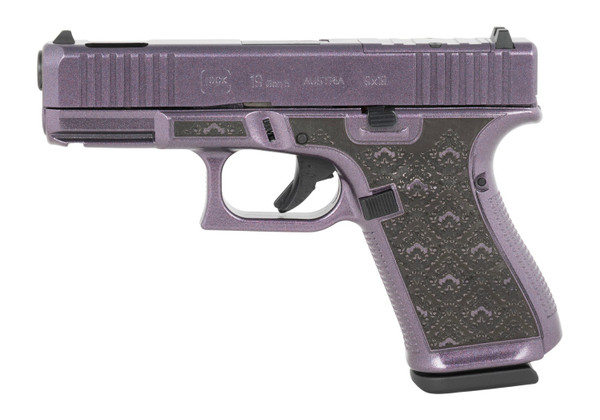 Glock G19 Gen5 Amethyst Purple Optic Cut 9mm Luger Pistol with 15rd Magazines