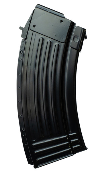 Global Ordnance LLC GP 810091157428 AK-47 20-Round Steel Magazine 7.62x39mm Black