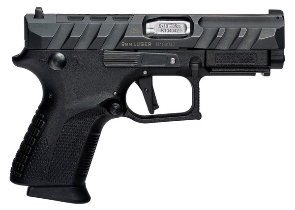 Grand Power Q1S 9mm Luger Compact Pistol with 3.66-inch Barrel and 12+1 Capacity