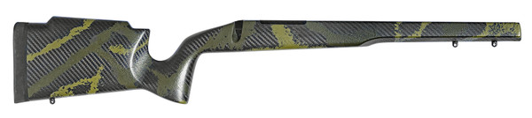 Proof Research Mountain Tactical Hunter Green Sponge Medium Action Rifle with 13.62-inch Length of Pull