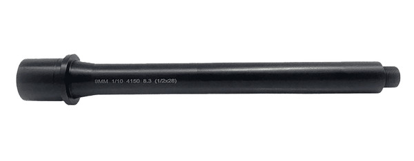 Lead & Steel LS9MM83-28 AR9 8.3-inch Nitride Barrel 1/2x28 Threaded for 9mm Pistol