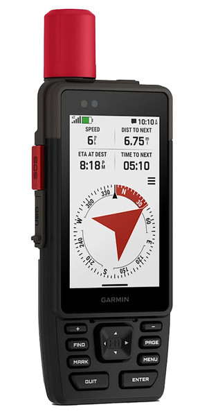 Garmin GPSMAP H1i Plus Dog Tracker and GPS Device with 64GB Memory Black/Red