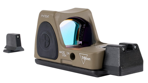 Trijicon Dual Defense Kit RMR and Suppressor/Optic Height Night Sights for Pistols