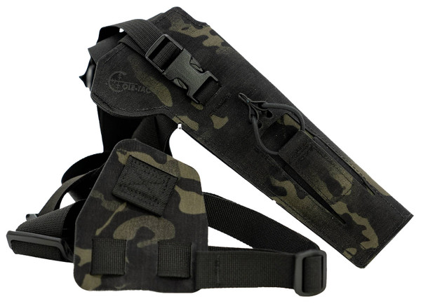 COLE-TAC Varmint Wrangler Suppressed .22 Holster with Magazine Pouch Right Hand Multi-Cam Black