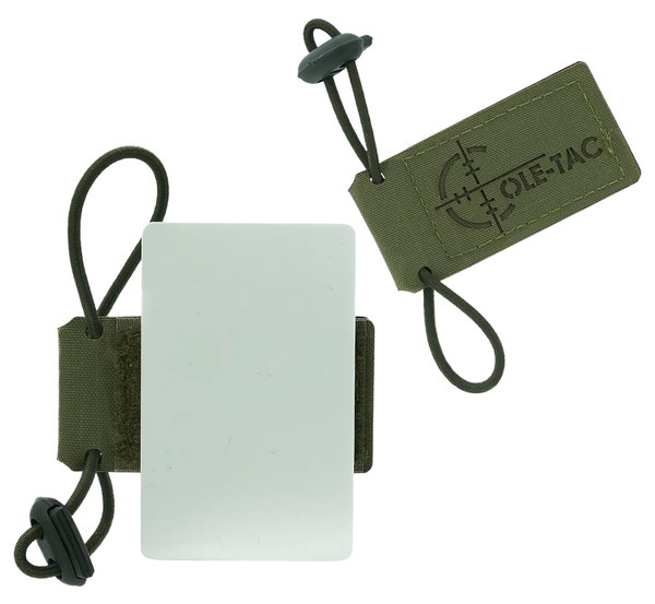 Cole-TAC CH2006 V2 Cheat Sheet for Scopes in Ranger Green