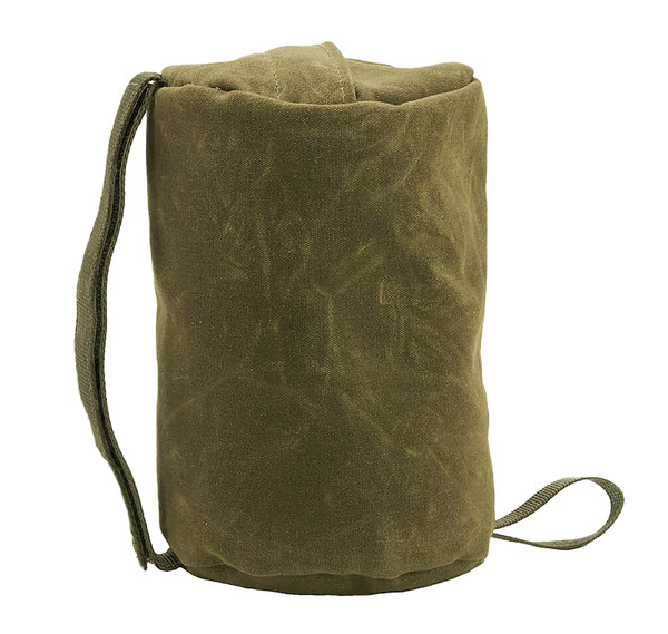 Cole-TAC WB3002 Waxed Woobie Bag Green Rear Bag for Shooting Support