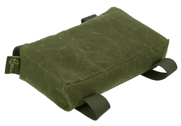Cole-TAC FB302 Flat Bag Waxed Green Cordura Nylon Shooting Support