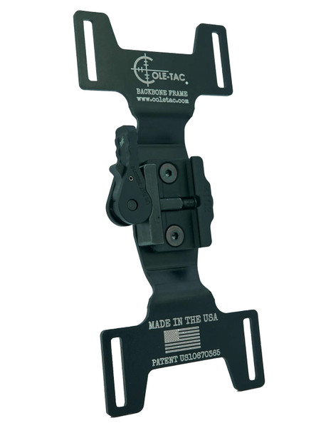 COLE-TAC BF1002 Backbone Frame Picatinny Support Bag Frame