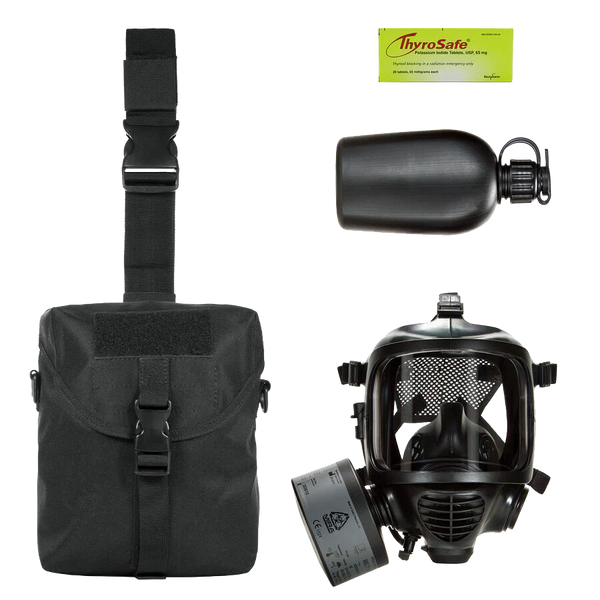 MIRA Safety Military Gas Mask & Nuclear Survival Kit