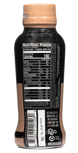 JOCKO Fuel Molk RTD Swt Cream Coffee Protein 12 Pack