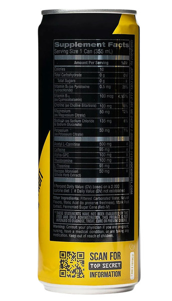 Jocko Fuel Jocko 29046 Go Mango Passionfruit Energy Drink 12 oz