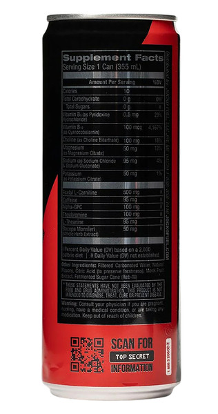 JOCKO FUEL Jocko Go Black Cherry Vanilla Energy Drink 12 oz