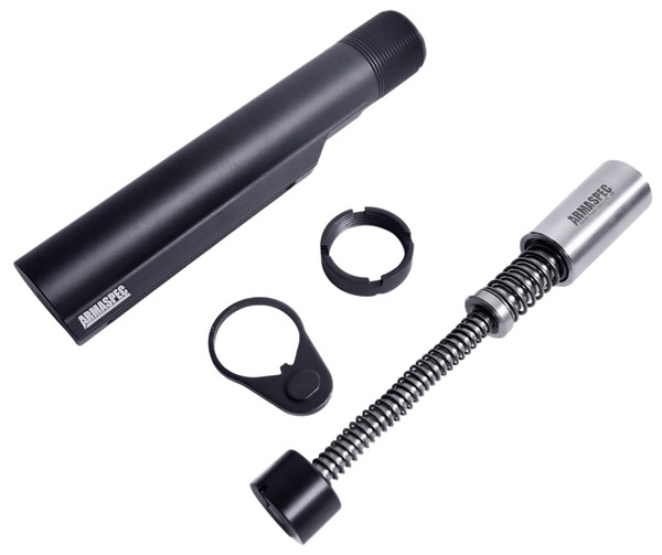 Armaspec SRS Buffer Kit for AR-15 with Gen4 Enhanced Recoil System and Matte Finish