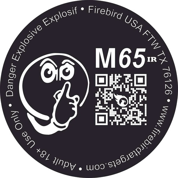 FIREBIRD USA M65IR Low-Noise Infrared Reflective Targets, 10 Pack