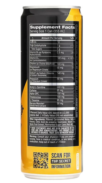Jocko Fuel Jocko Go RTD Iced Tea Lemonade Energy Drink 12 oz