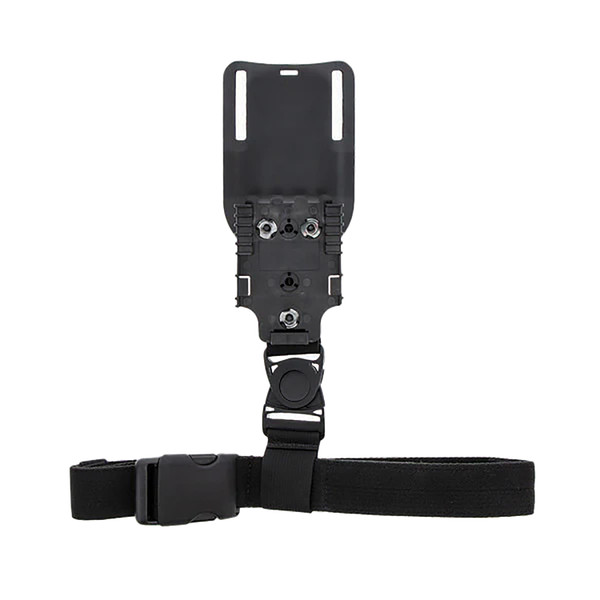 Safariland RGR UBL Complete Belt Loop with QLS 22 Receiver Plate and Elastic Strap Black