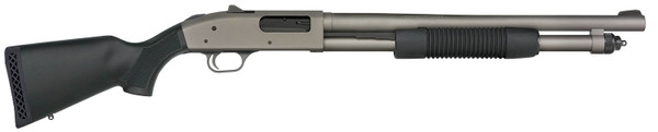 Mossberg 50790 590A1 Pro 12 Gauge Shotgun with 18.5-inch Tungsten Gray Cerakote Barrel and Black Synthetic Stock