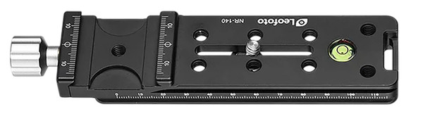 Leofoto USA NR-140D Long Nodal Slide Clamp ARCA + Picatinny