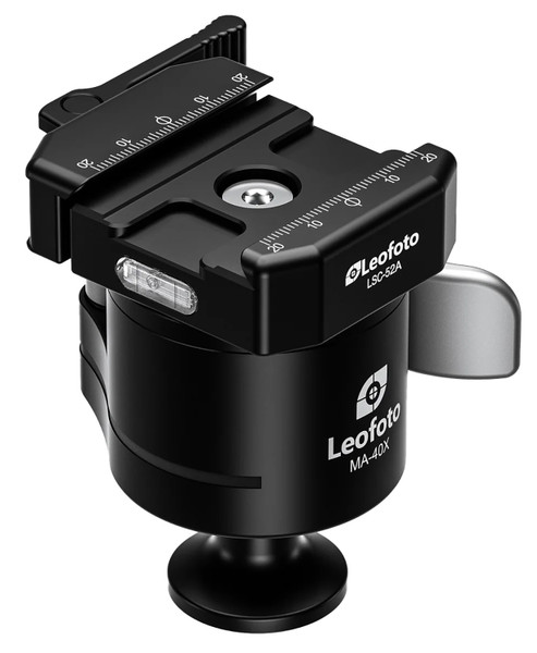 Leofoto MA-40X Lever-Release Rapid Lock Ball Head for SA-X Tripods