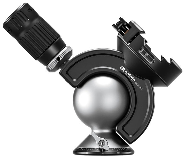 LEOFOTO USA MH-60LRC Full Dynamic Ball Head with Handlebar Control and Hybrid Clamp