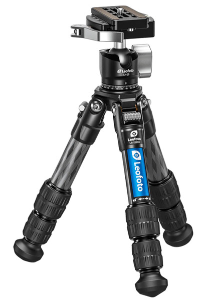 Leofoto LS-223CX LS Ranger Series Carbon Fiber Tripod with LH-25 Ball Head