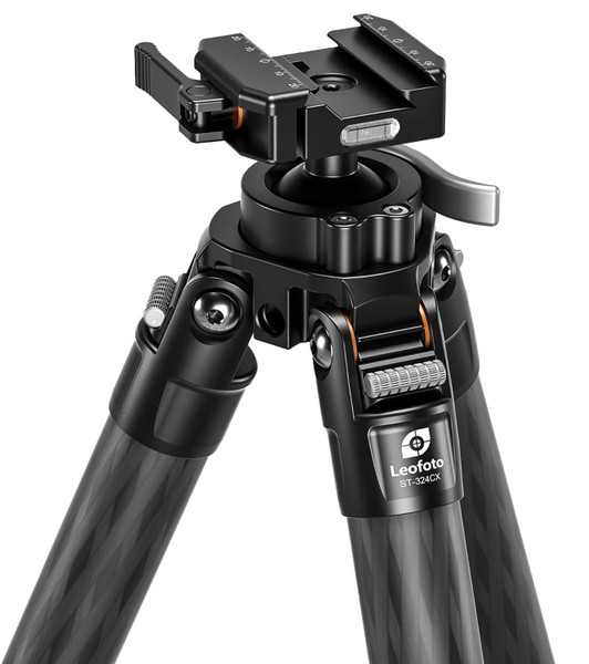 Leofoto USA ST-364CX Rifle Tripod with Integrated Ball Head and Arca/Picatinny Clamp