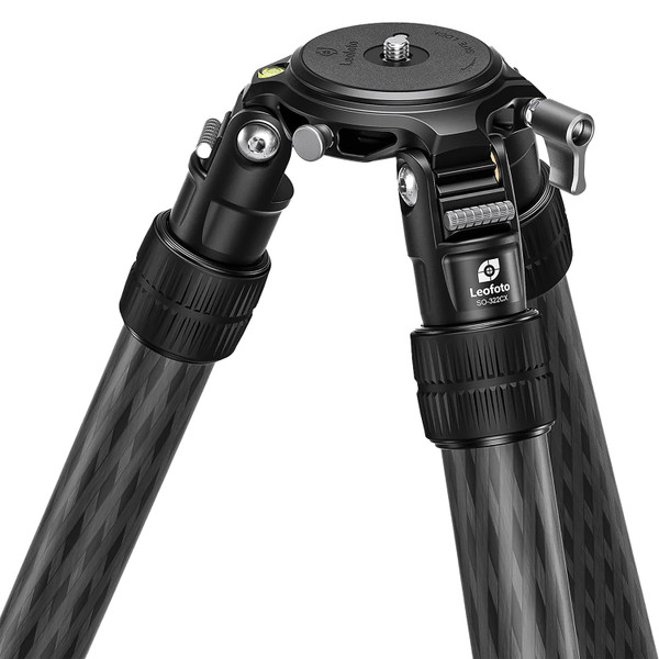Leofoto SO-322CX Inverted 2-Section Carbon Fiber Tripod with 75mm Bowl and Versatile Locking System