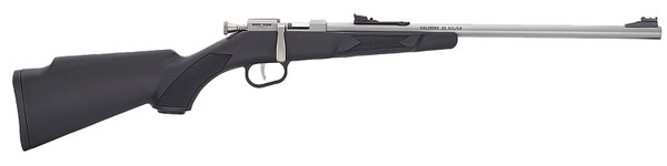 Henry H005R Mini Bolt Youth .22 S/L/LR Bolt-Action Rifle with 16.25-Inch Stainless Steel Barrel and Fiber Optic Sights