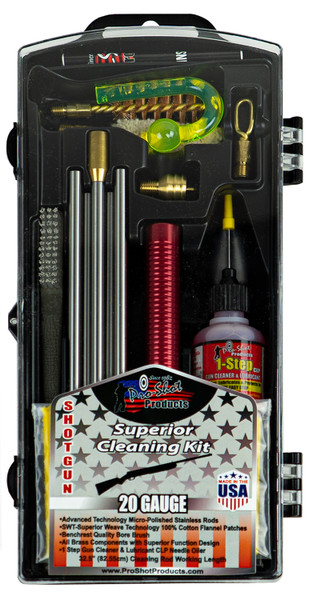 Pro-Shot S20KIT Classic Shotgun Cleaning Kit 20 Gauge