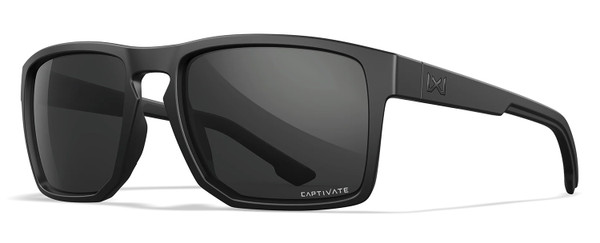 Wiley X Founder Matte Black Sunglasses with Gray Polycarbonate Lenses