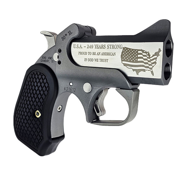 Bond Arms 30th XL .45 Long Colt/.410 Double Barrel Handgun with 3-inch Barrel