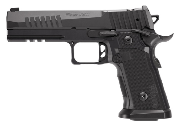 Sig Sauer P211 9mm Semi-Automatic Pistol with 5-Inch Barrel and 17-Round Magazine