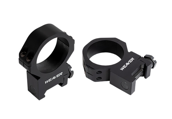 Weaver Mounts Precision Tactical 30mm Med Matte Aluminum Scope Rings