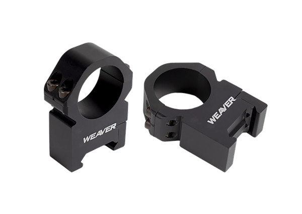 Weaver Mounts Precision 30mm High Matte Aluminum Rifle Scope Rings