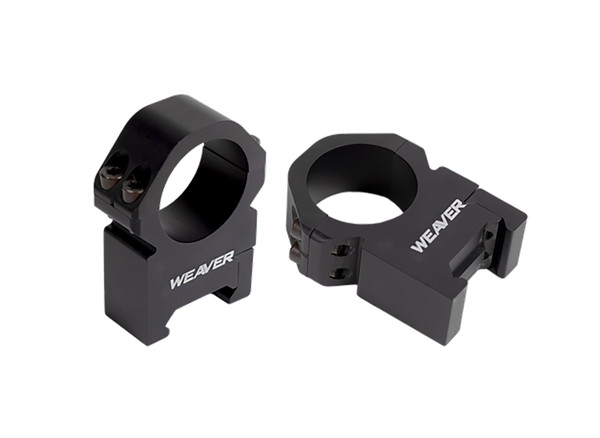 Weaver Mounts Precision 1-inch Medium Matte Aluminum Rifle Scope Rings