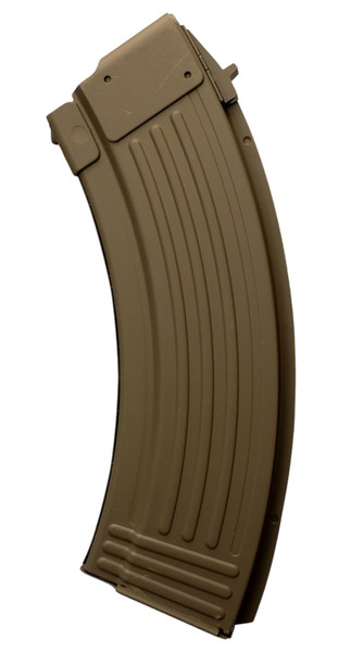 Global Ordnance LLC GP 810091157466 AK-47 30-Round Steel Magazine 7.62x39mm FDE