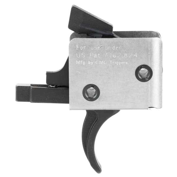 CMC Triggers 9mm AR-15 Single Stage Match Trigger – Curved | Drop-In Precision Upgrade