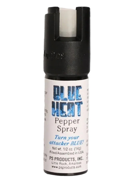 PSP Blue Heat EC14BHC Canister 1.50 oz Pepper Spray for Self-Defense