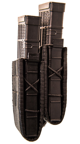 High Speed Gear Taco Double Duty Staggered Pouch Black Model 41TS02BK