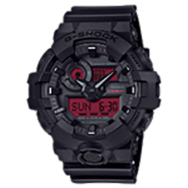 G-Shock GX56BBR1CR Classic Solar Black and Red Digital Watch