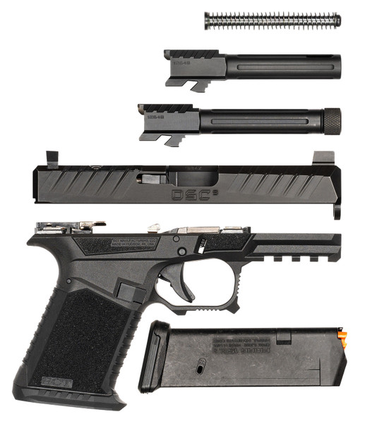 SCT Manufacturing DSC9 9mm Pistol with 4-Inch Barrel and Optic Ready Slide