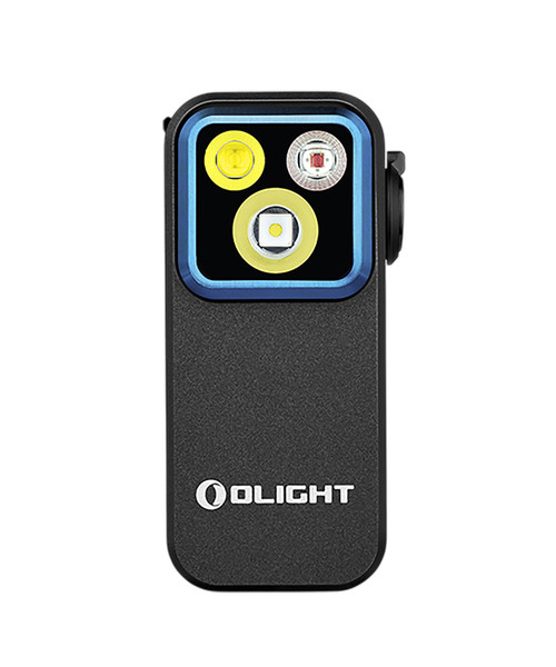 OLIGHTSTORE USA INC OCLIPPROBK OCLIP Pro 300L Aluminum Waterproof Rechargeable LED Clip Light with Red, White, and Flood Lighting