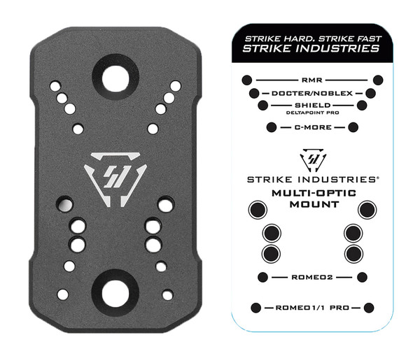 Strike Industries SG-OM-1301TAC-BK Aluminum Optic Mount for Beretta 1301/A300 Shotgun
