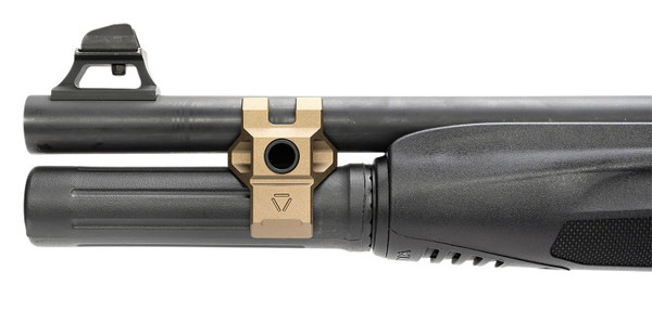 Strike SI SG-BCL-1301TAC-FDE Shotgun Barrel Clamp with Picatinny Rail and QD Sling Socket for Beretta 1301/A300