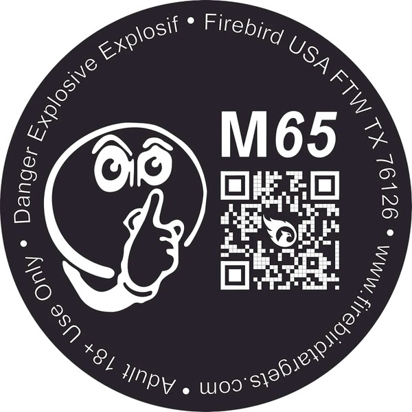 Firebird USA M65 Detonating Targets 65mm Pack of 10