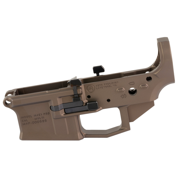 Aero Precision M4E1 PRO Stripped Lower Receiver 5.56/.223 – Kodiak Brown