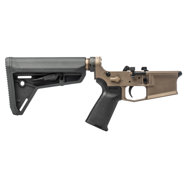 Aero Precision M4E1 PRO Complete Lower Receiver 556/223 Kodiak Brown